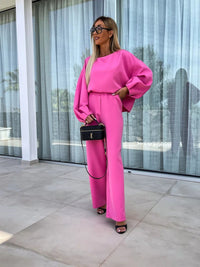 Edith | Women's Elegant Blouse in Pink