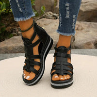 Edwina | Women's Multi-Strap Platform Design Sandals