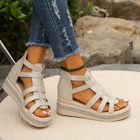 Edwina | Women's Multi-Strap Platform Design Sandals