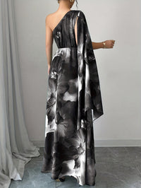 Egeria | Women's One-Shoulder Wedding Guest Maxi Dress