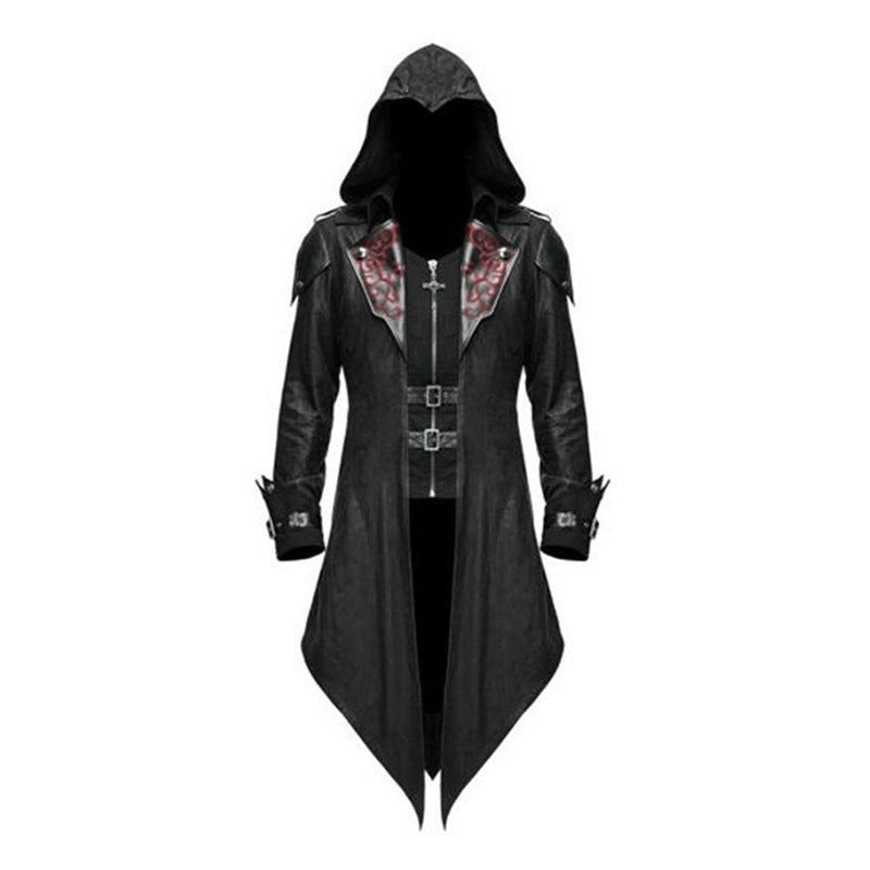 Eglantina | Women's Hooded Coat in Black