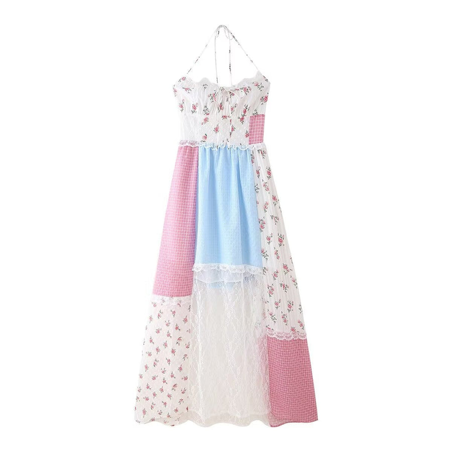Eglantine | Women's Floral Maxi Dress in Multicolor