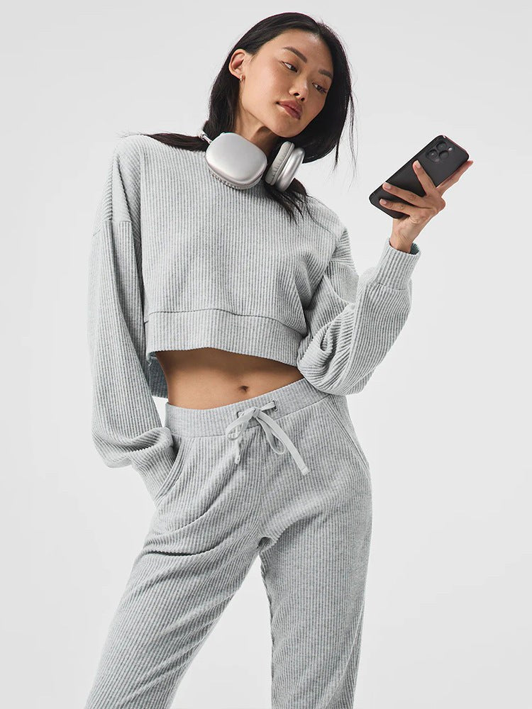 Eira | Women's Comfortable Joggers in Light Gray