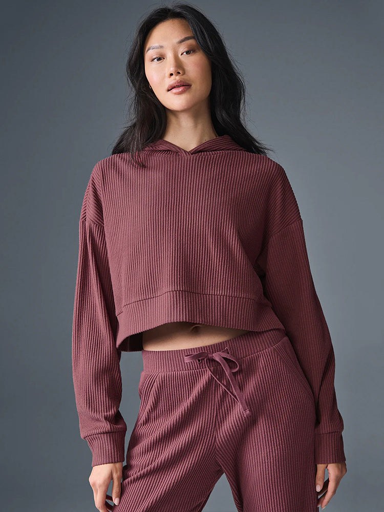 Eira | Women's Comfortable Joggers in Wine Red