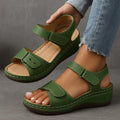 Eirlys | Women's Open Toe Ankle Strap With Platform Sole Sandals