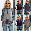 Elanora | Women's Leopard Print Hooded Hoodie