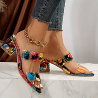 Elberta | Women's Open Toe Decorative Block Heel Sandals