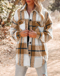 Eleanore | Women's Pockets Jacket in Khaki