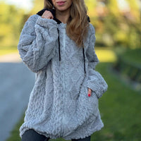 Elena | Women's Cozy Hooded Fleece Jacket