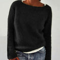 Elena | Women's Casual Relaxed-Fit Knit Pullover Sweater