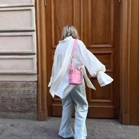Elena | Women's Elegant Blouse in White