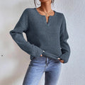 Eliana | Women's V-Neck Knit Sweater