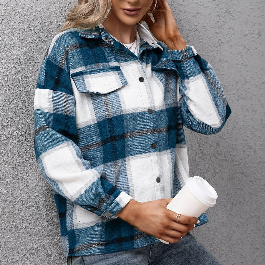 Elianore | Women's Shirt in Marine Blue
