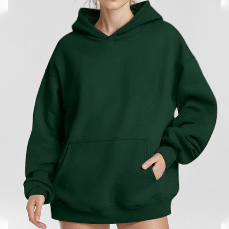 Eliora | Women's Hooded Fleece Soft Hoodie in Green