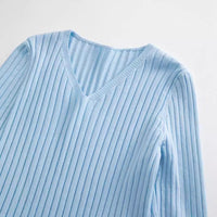 Elise | Women's V-Neck Knit Sweater