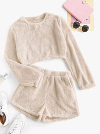 Elise | Women's Cozy Pajama Set in Apricot