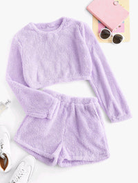 Elise | Women's Cozy Pajama Set in Lavender