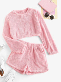 Elise | Women's Cozy Pajama Set in Pink