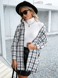 Elisenda | Women's Fringe Shirt in White