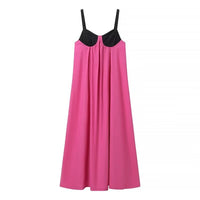 Elladine | Women's Maxi Dress in Magenta