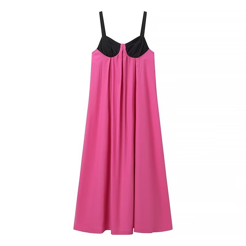 Elladine | Women's Maxi Dress in Magenta