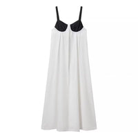 Elladine | Women's Maxi Dress in White