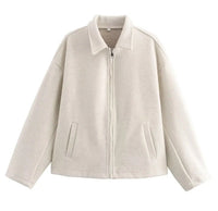 Ellinor | Women's Soft Elegant Jacket in Beige