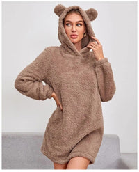 Elodie | Women's Cozy Hoodie in Camel