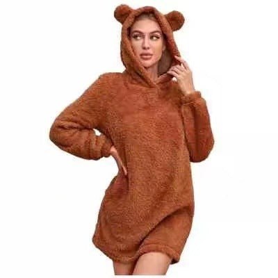 Elodie | Women's Cozy Hoodie in Caramel