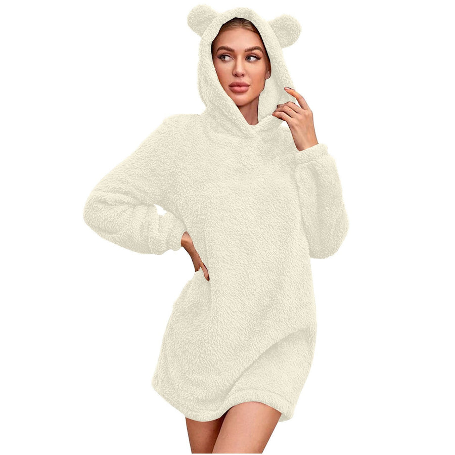 Elodie | Women's Cozy Hoodie in Ivory