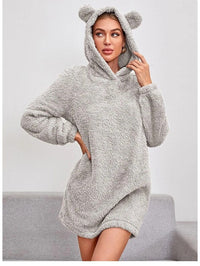 Elodie | Women's Cozy Hoodie in Light Gray