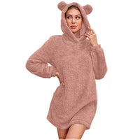 Elodie | Women's Cozy Hoodie in Mauv