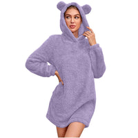 Elodie | Women's Cozy Hoodie in Purple