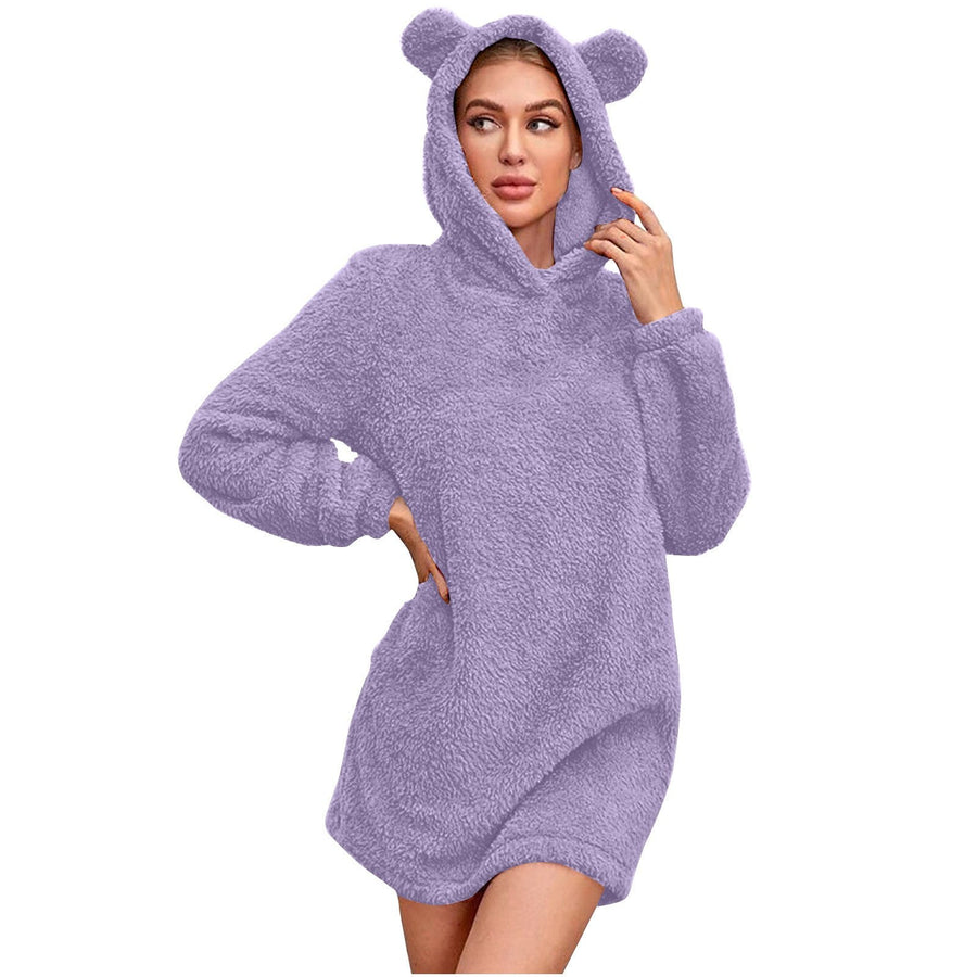 Elodie | Women's Cozy Hoodie in Purple