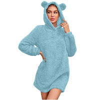 Elodie | Women's Cozy Hoodie in Sky Blue