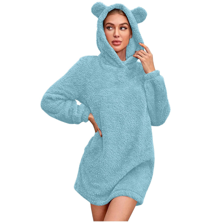 Elodie | Women's Cozy Hoodie in Sky Blue