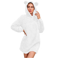 Elodie | Women's Cozy Hoodie in White