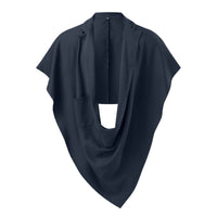 Eloise | Women's Pockets Elegant Jacket in Dark Blue