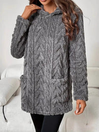 Eloise | Women's Cozy Hoodie in Dark Gray