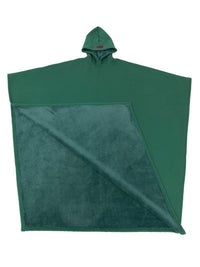 Elsa | Women's Cozy Hooded Fleece Soft Poncho – Fleece Jacket in Green