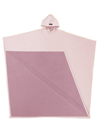 Elsa | Women's Cozy Hooded Fleece Soft Poncho – Fleece Jacket in Pink