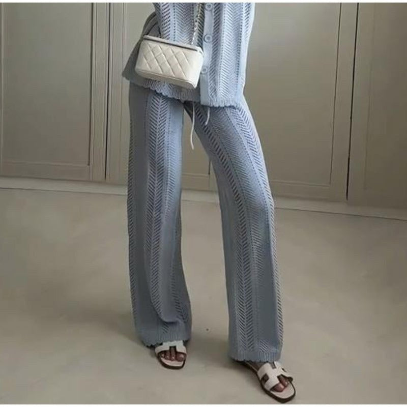 Elspeth | Women's Knit Elegant Pants – Dress Pants