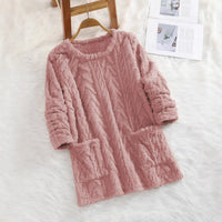 Elvira | Women's Cozy Sweatshirt in Pink