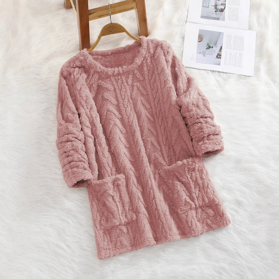 Elvira | Women's Cozy Sweatshirt in Pink