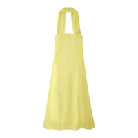 Elysande | Women's Flowing Maxi Dress in Yellow