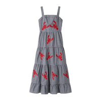 Emerance | Women's Maxi Dress in Gray