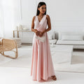 Emerance | Women's Wrap Style Wedding Guest Maxi Dress
