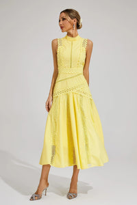 Emerentia | Women's A-Line Wedding Guest Midi Dress