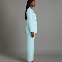 Emerson | Women's Tailored Single-Button Blazer Pants Suit Set