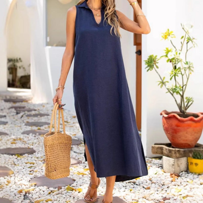 Enid | Women's Slit Summer Dress